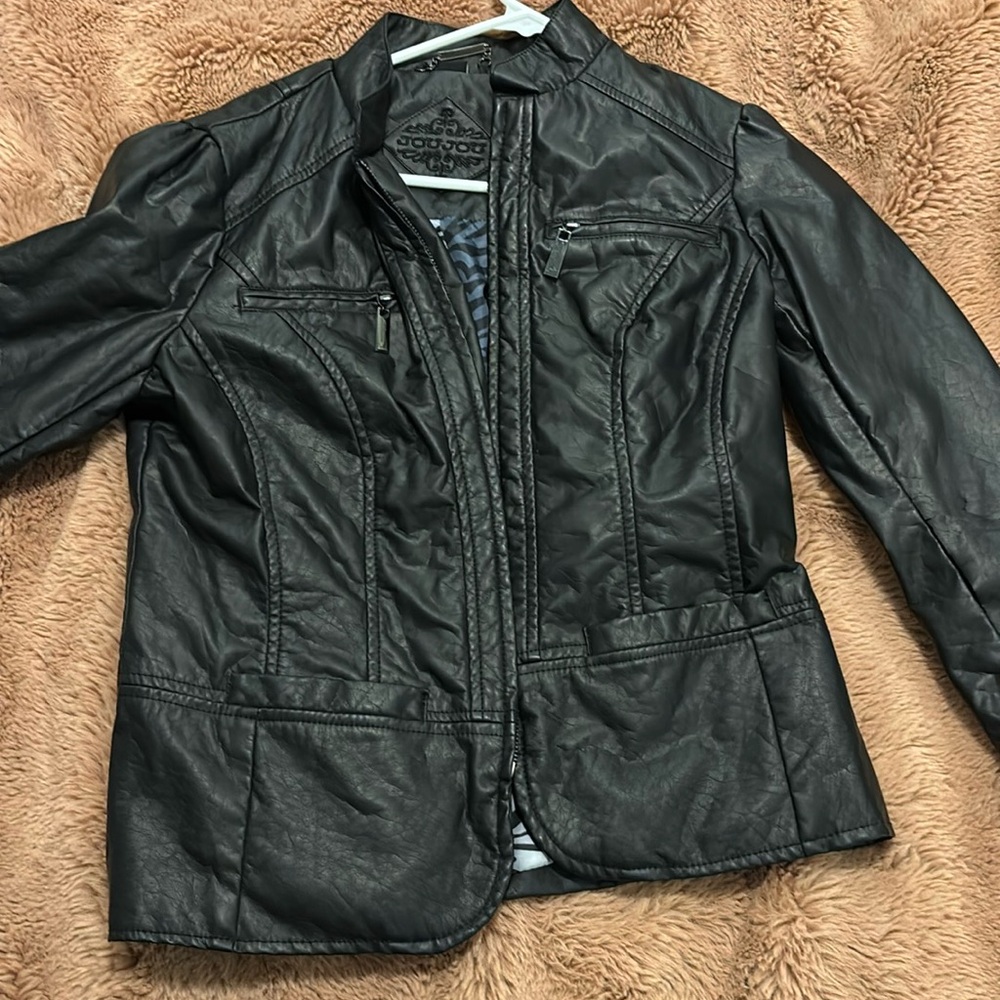 Leather jacket